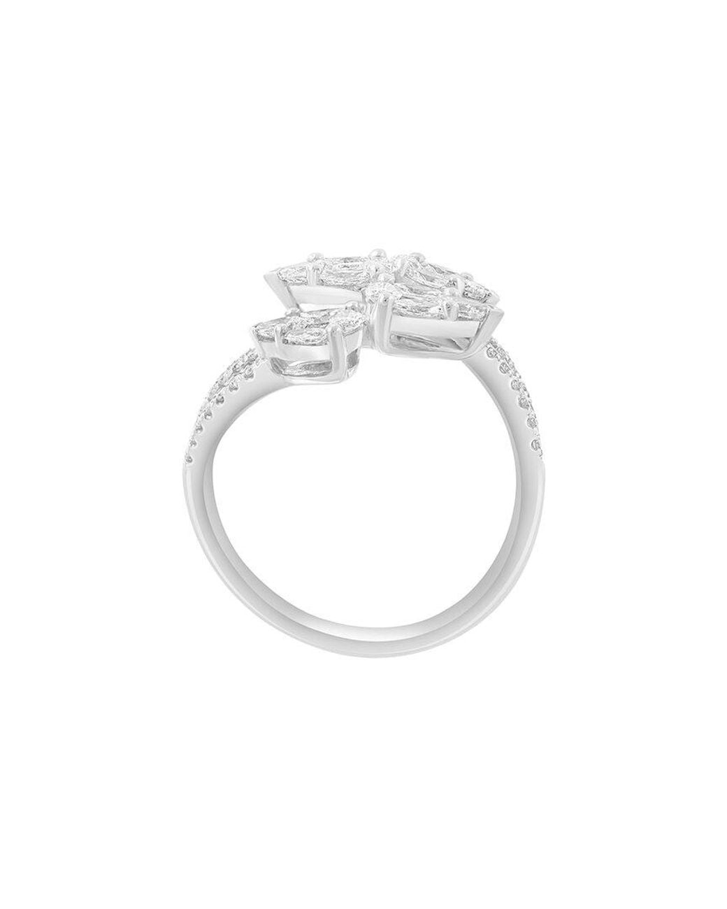 Effy Fine Jewelry White 14K 1.25 Ct. Tw. Diamond Ring