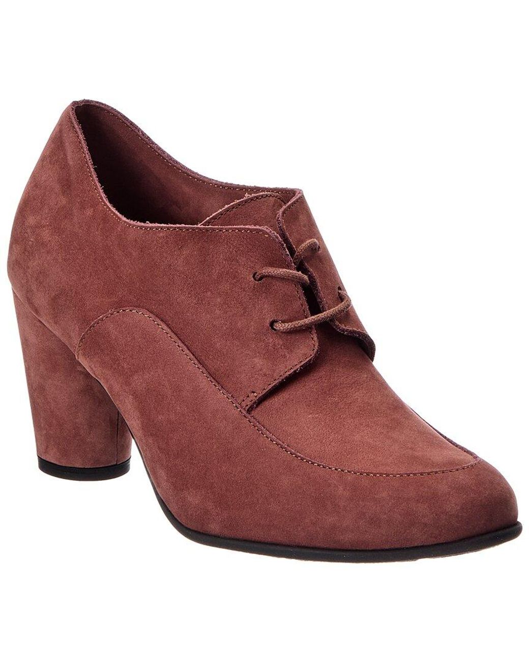Arche Red Kloral Leather Bootie