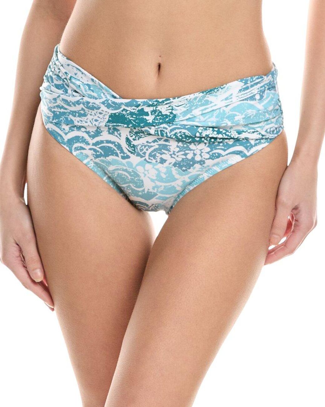Helen Jon Blue Twist Front Hipster Bottom