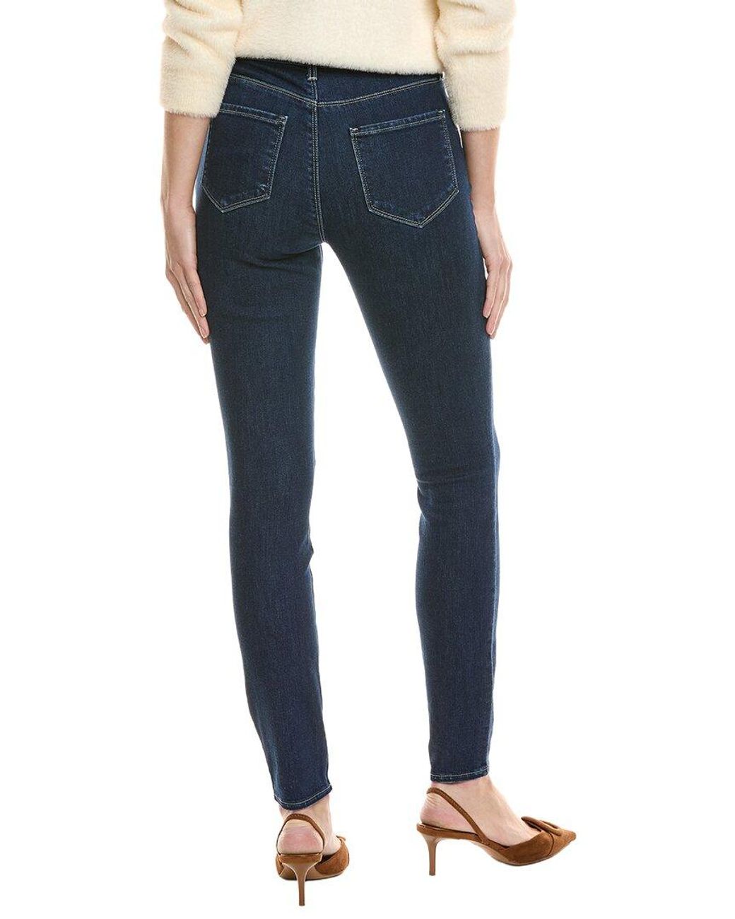 L'Agence Blue Marguerite High-Rise Skinny Leg Jean