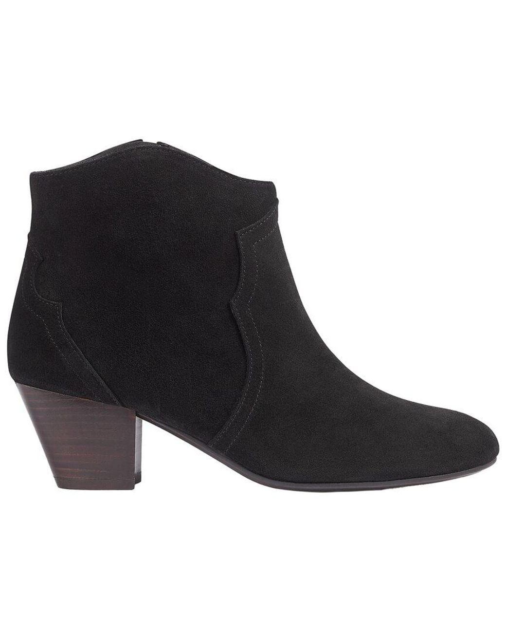 L.K.Bennett Black L. K.Bennett Leida Leather Ankle Boot