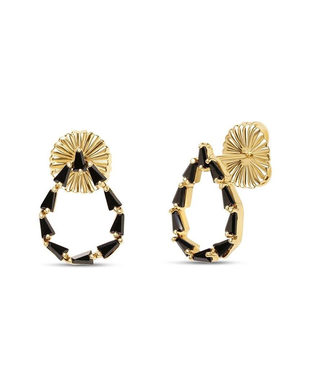 Bruno Magli Metallic Plated Earrings