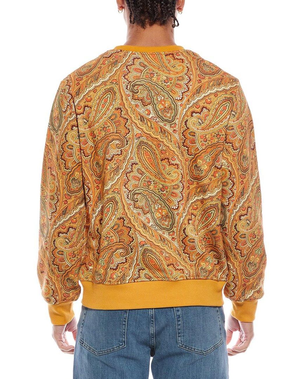 Etro Orange Sweatshirt for men