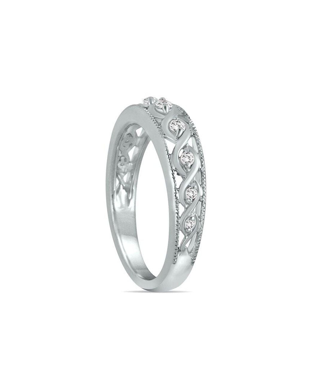 True Diamond White 14K 0.12 Ct. Tw. Diamond Ring