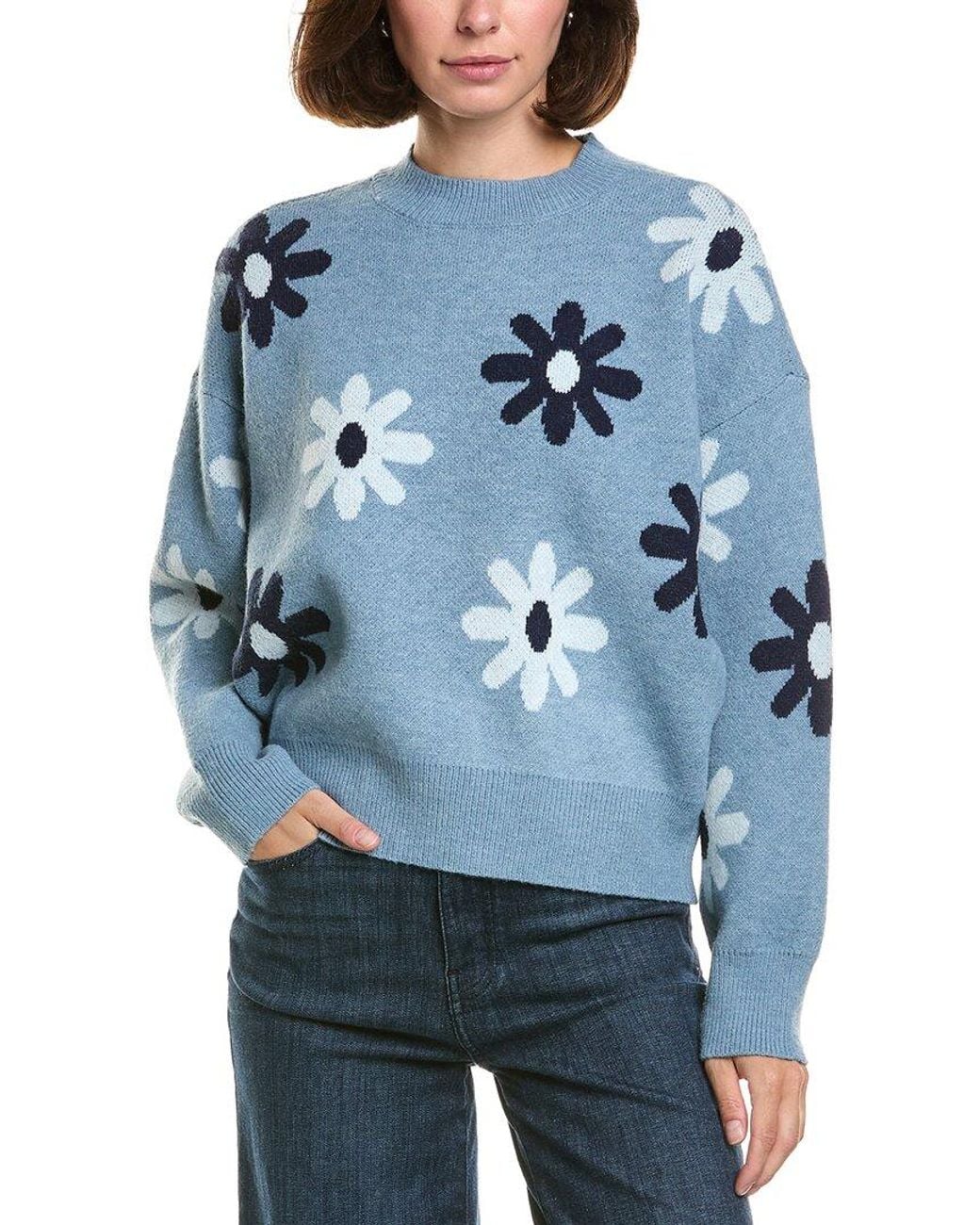 Nanette Lepore Blue Pullover