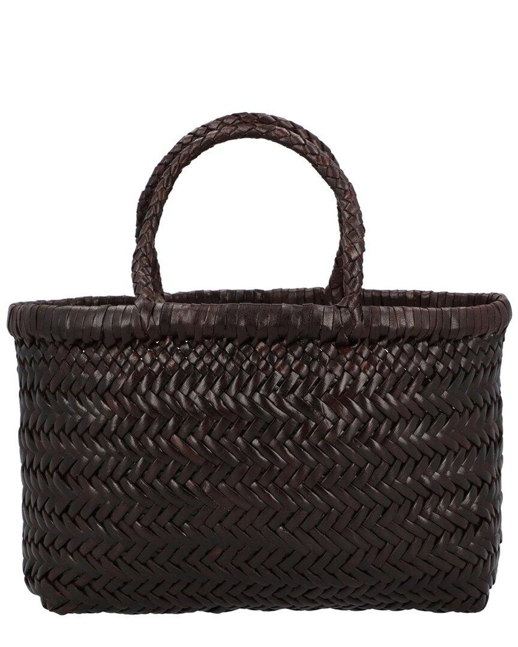 Dragon Diffusion Mini Flat Gora Leather Shoulder Bag in Black | Lyst UK