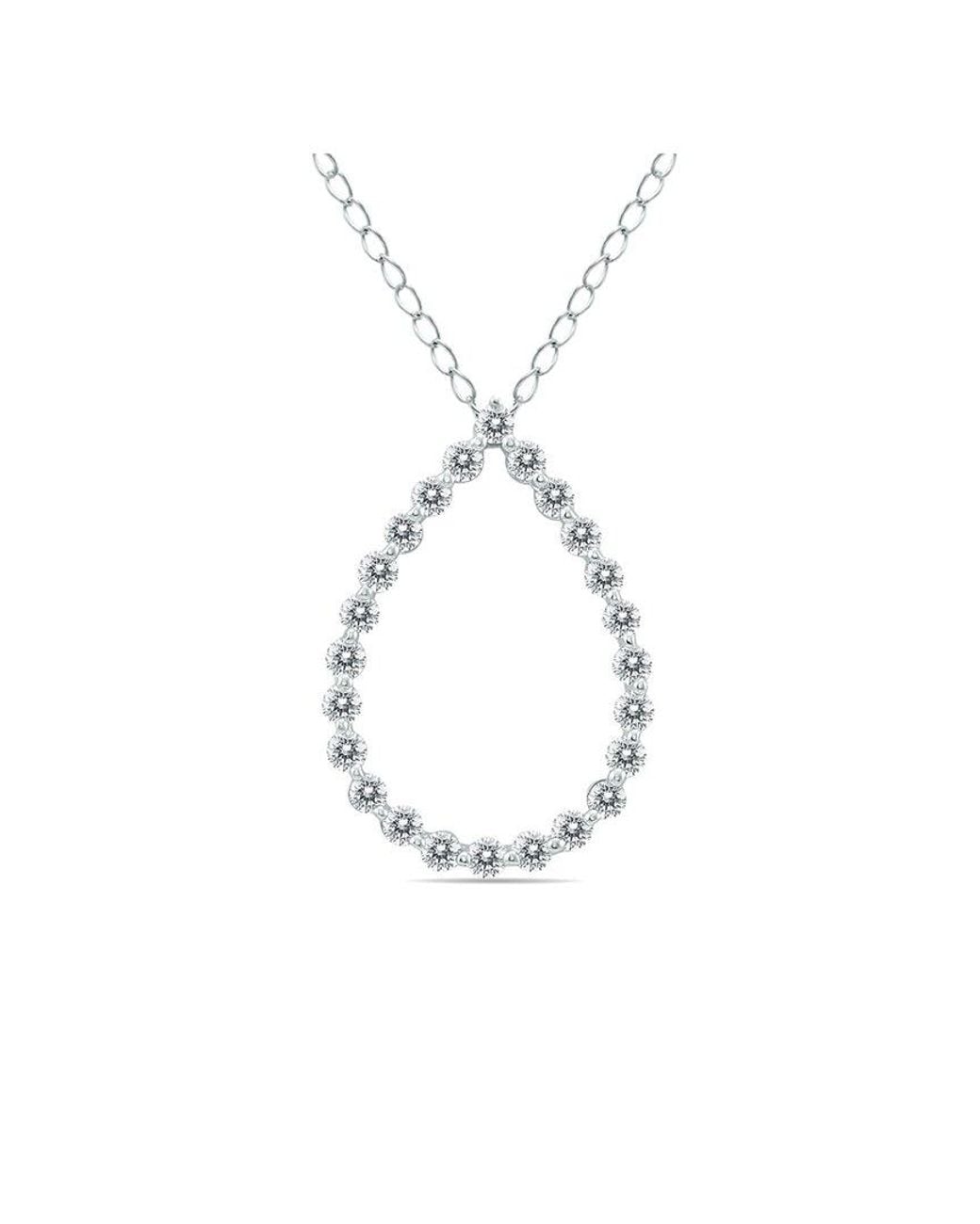 Diamond Select Cuts White 14K 0.23 Ct. Tw. Diamond Necklace