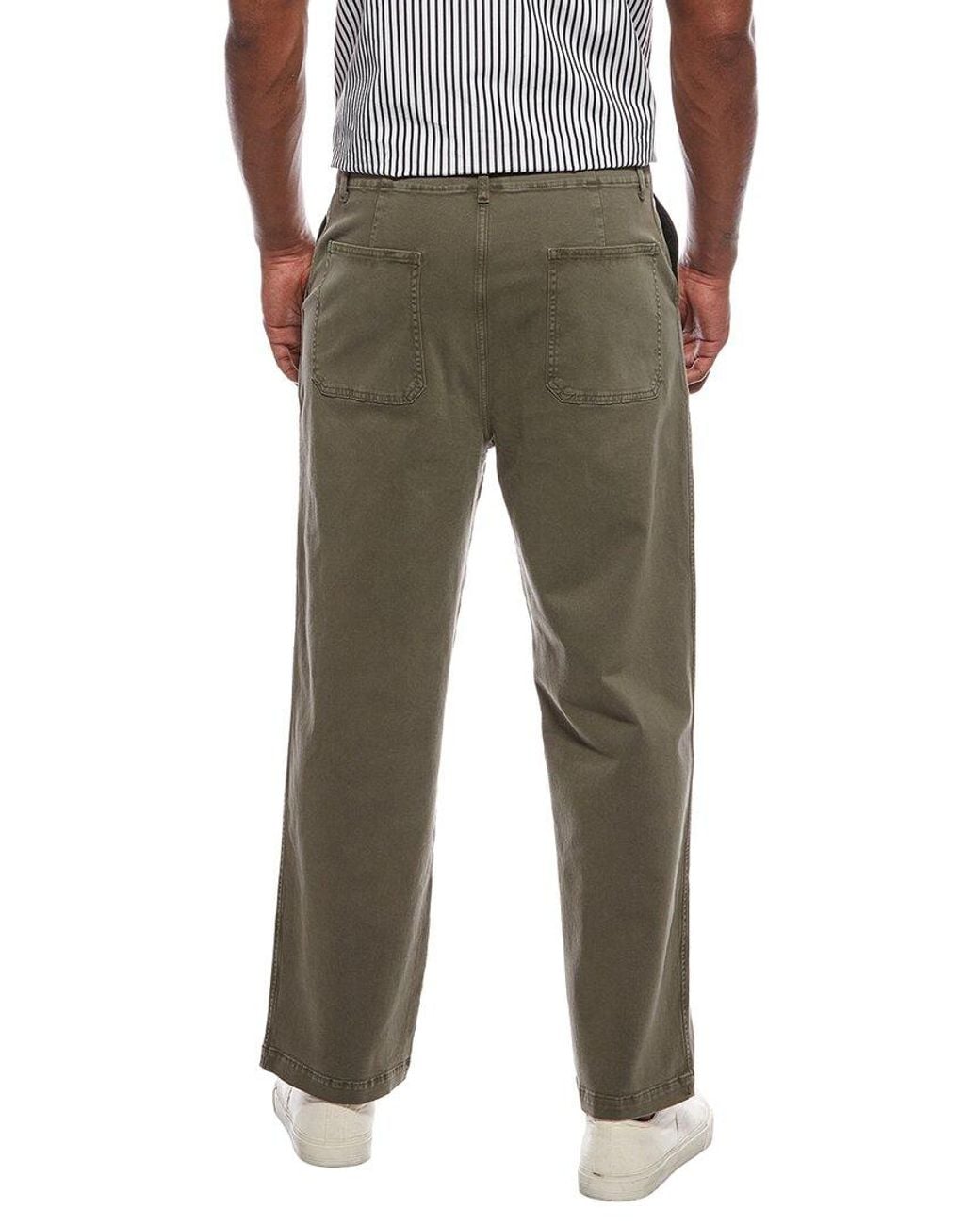 FRAME Green Frame Chino Pant for men
