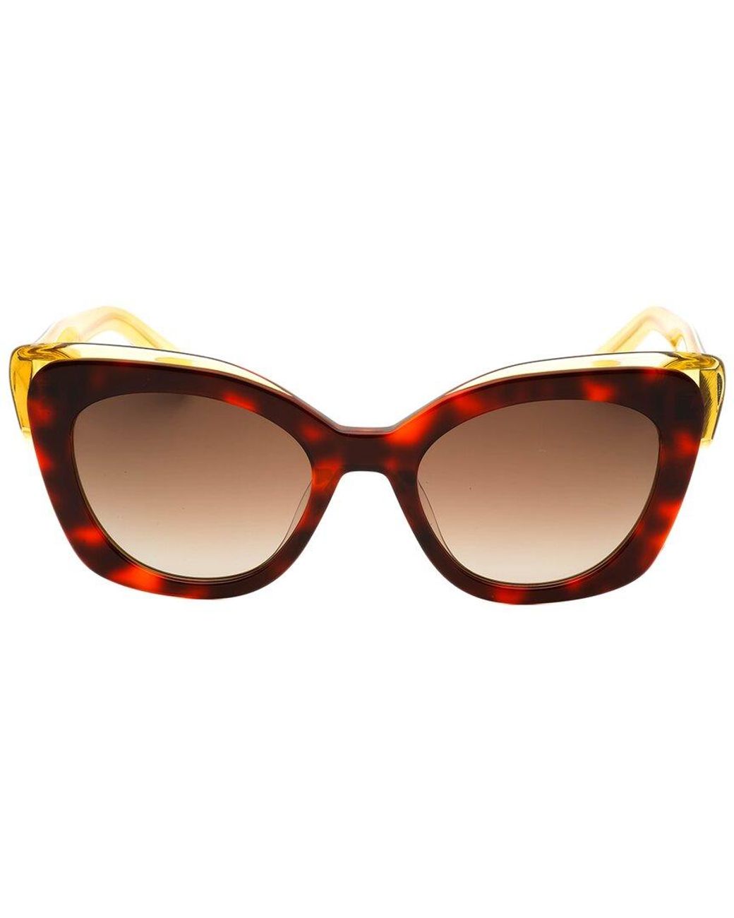 Kate Spade Brown Marigold/S 51Mm Polarized Sunglasses