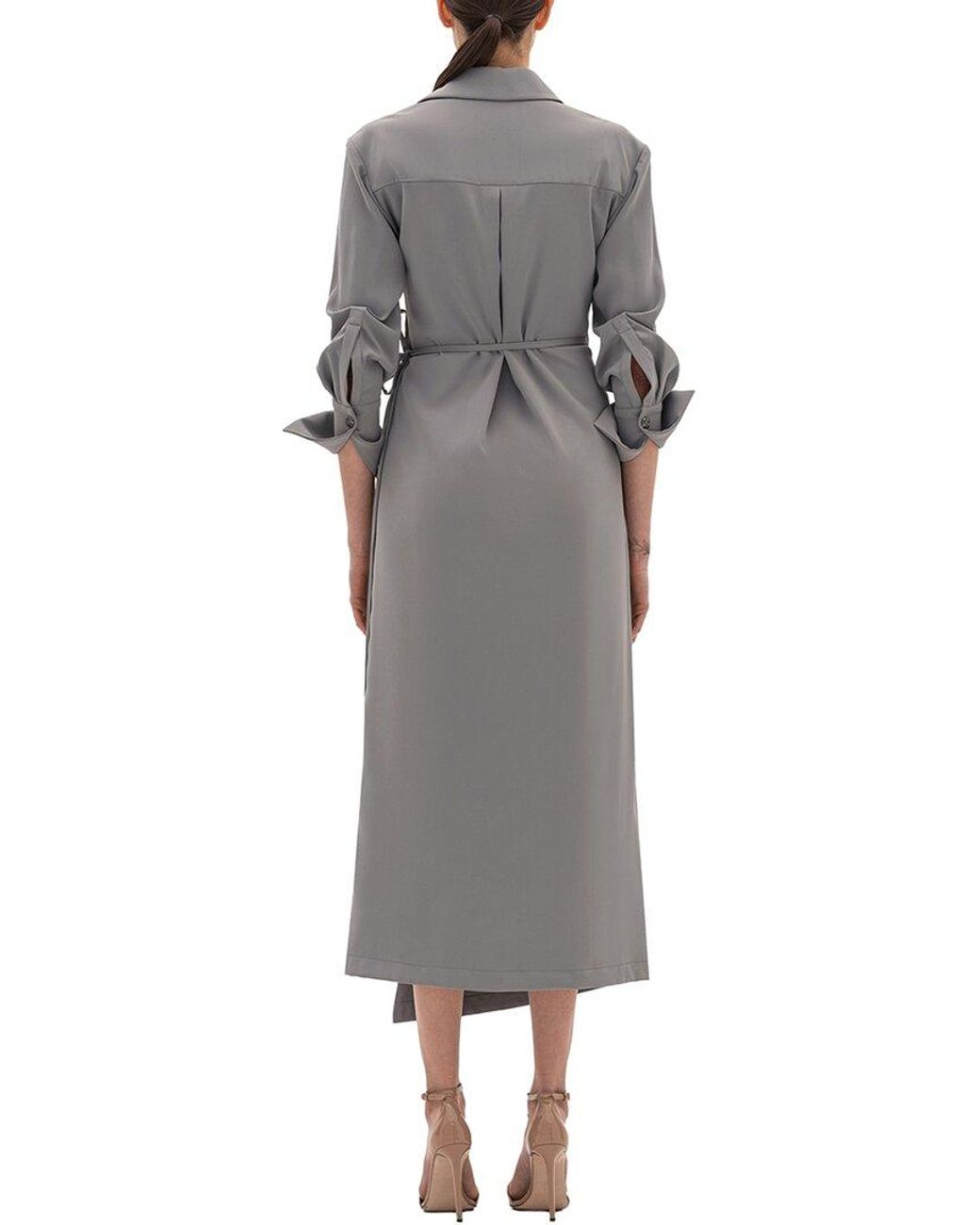 BGL Gray Midi Dress