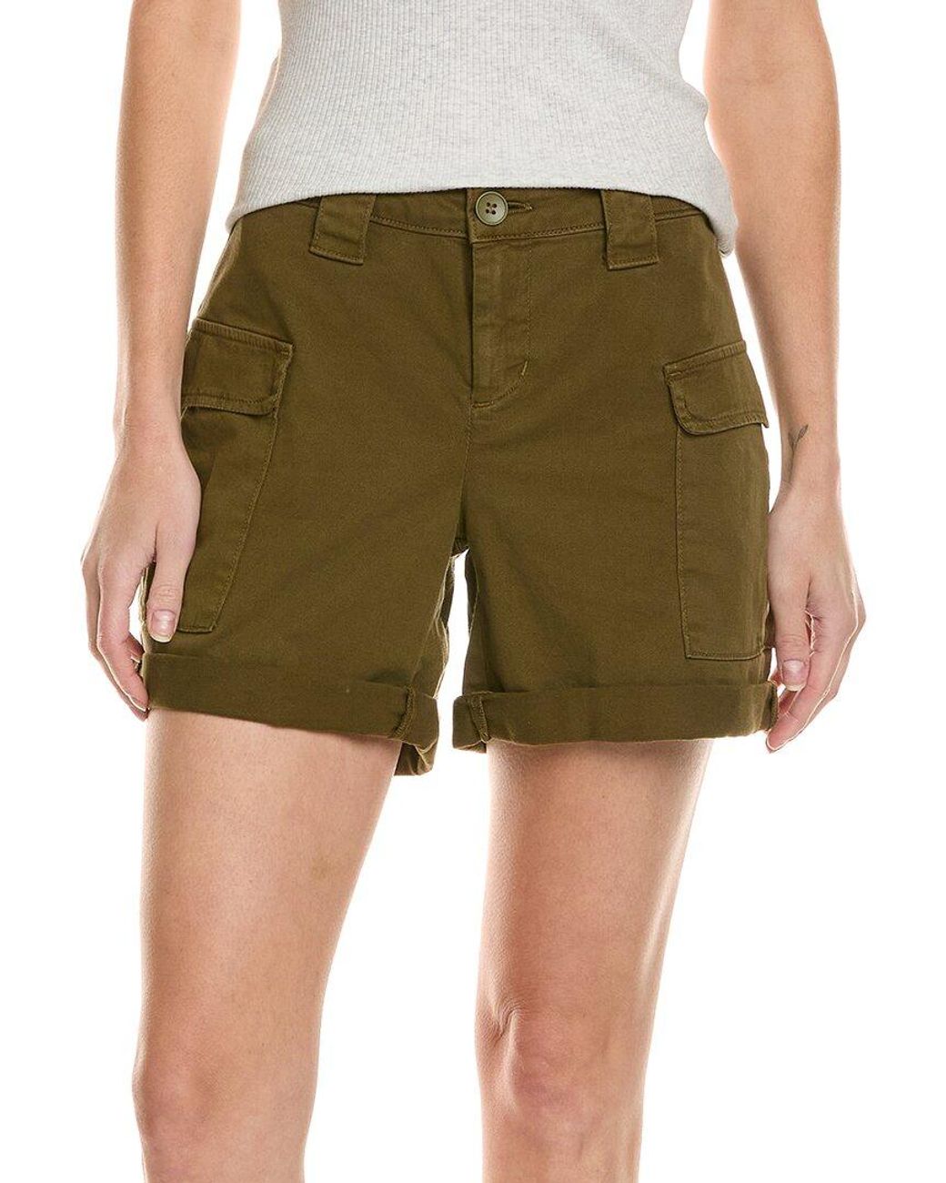 L'Agence Green Abel Low Rise Utility Short