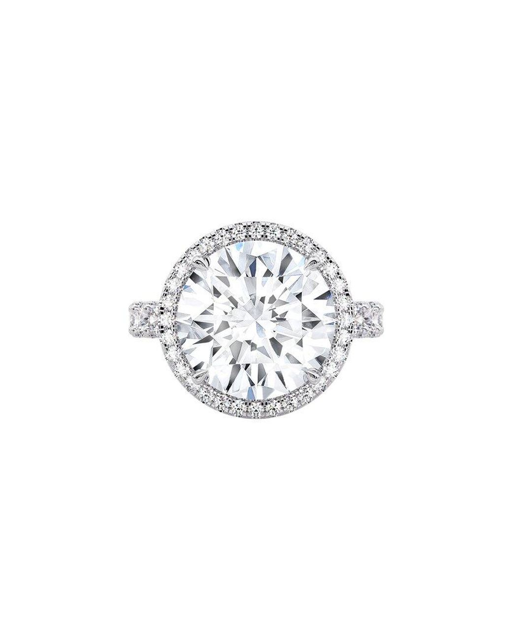 Lab Grown Diamonds White 14K 10.00 Ct. Tw. Lab-Grown Diamond Ring