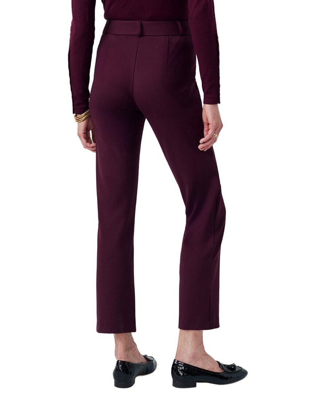 J.McLaughlin Purple Ynez Long Bottoms