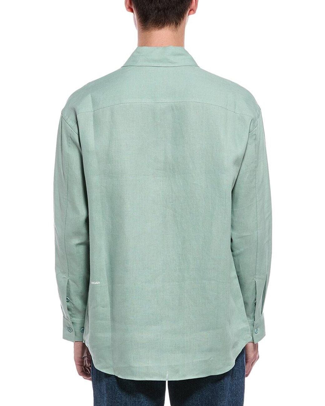 PANGAIA Green Shirt for men