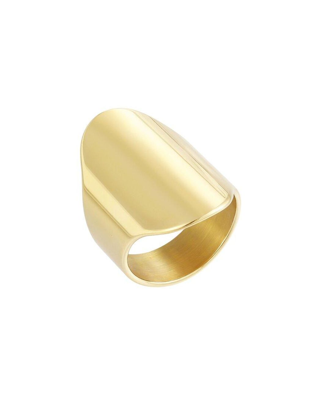 Adornia Metallic 18K Plated Stainless Steel Ring
