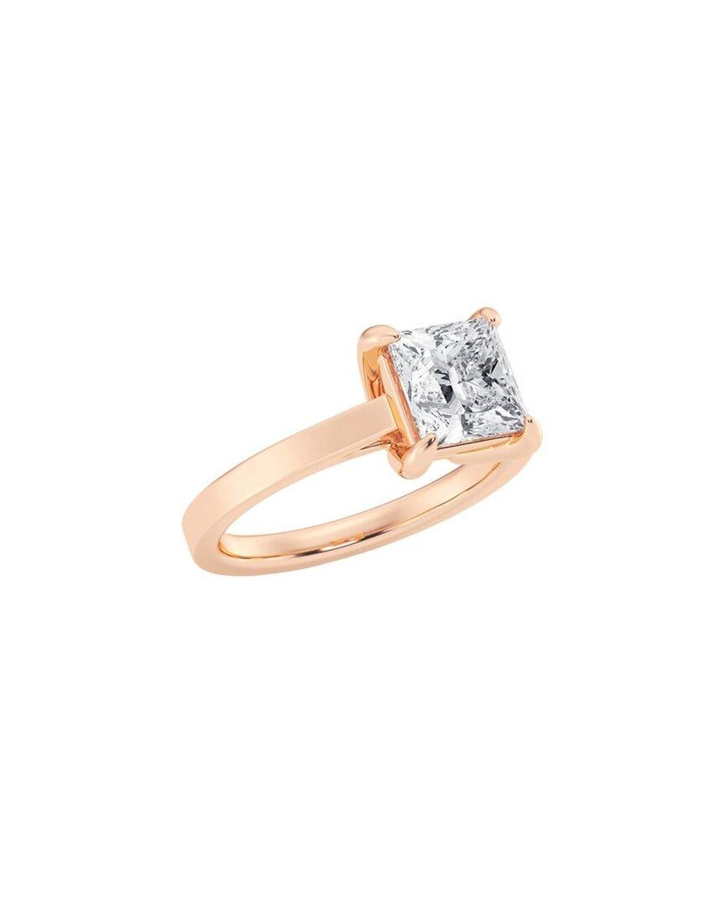 Lab Grown Diamonds White 14K 2.00 Ct. Tw. Lab-Grown Diamond Solitaire Engagement Ring