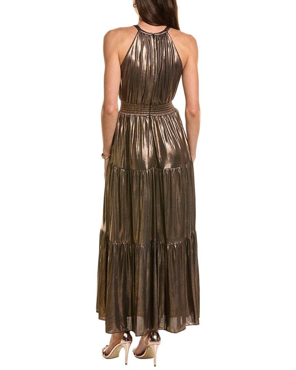 Eliza J Brown Midi Dress
