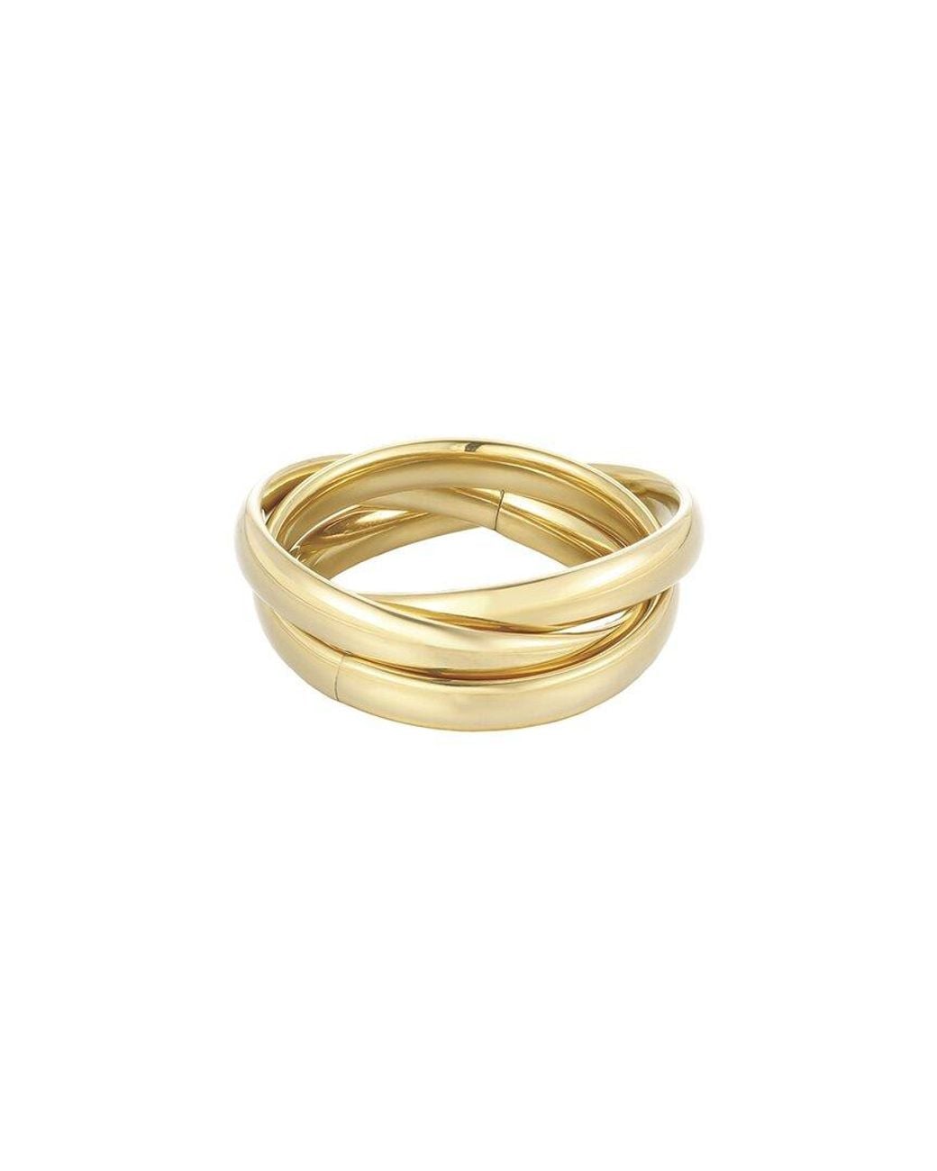 Adornia Metallic 18K Plated Stainless Steel Ring