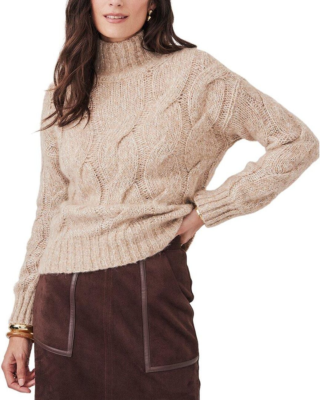 J.McLaughlin Brown Katerina Sweater