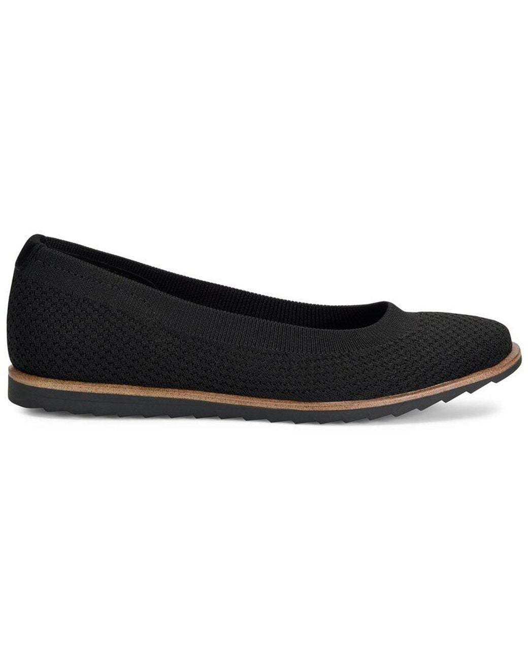 Comfortiva Black Rena Flat