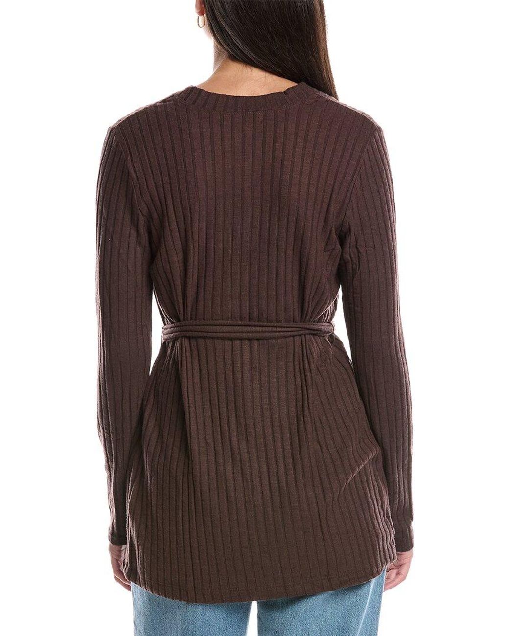 Michael Stars Brown Celeste Cardigan