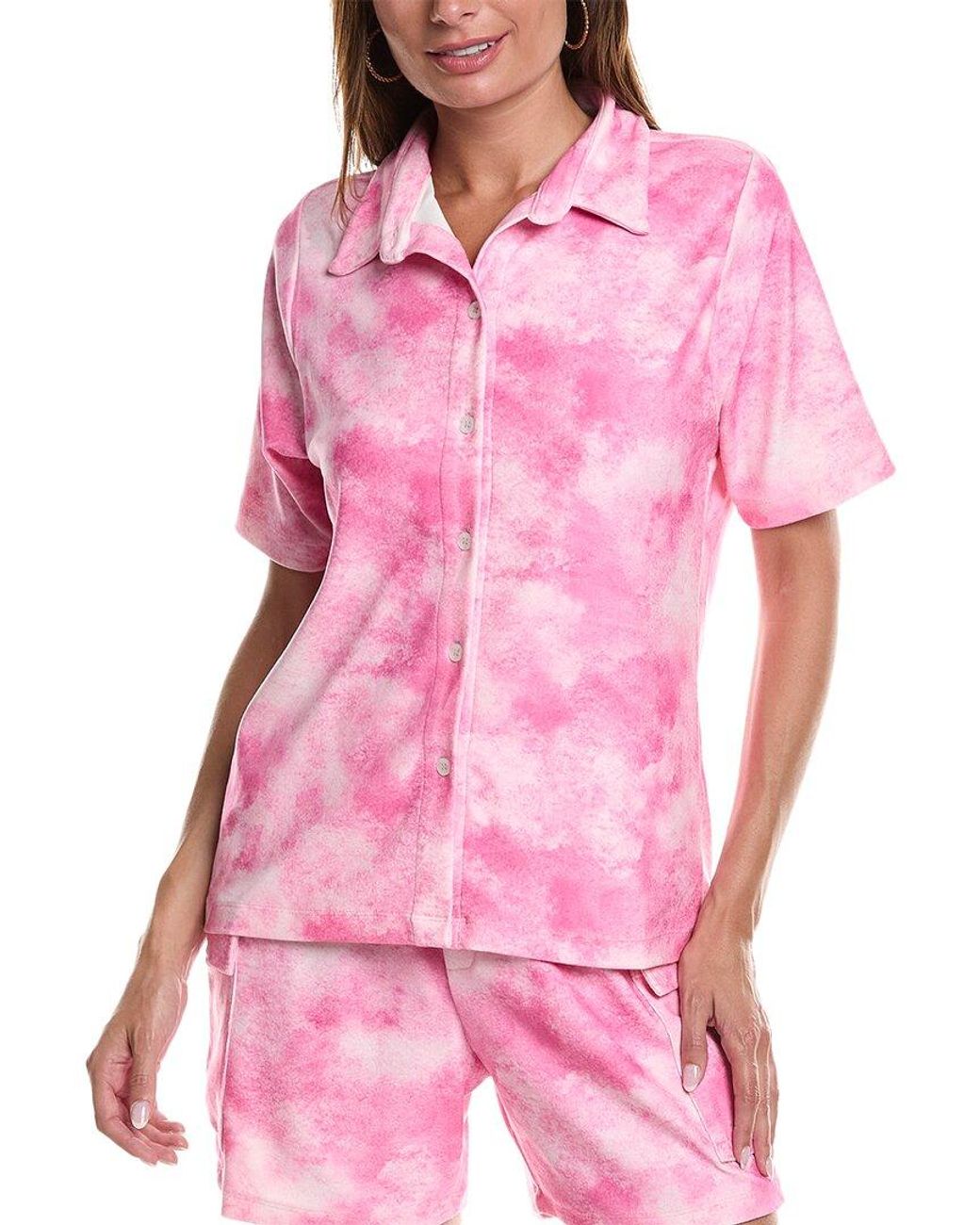 Frankie's Bikinis Pink Frankie's Bikinis Hunter Shirt