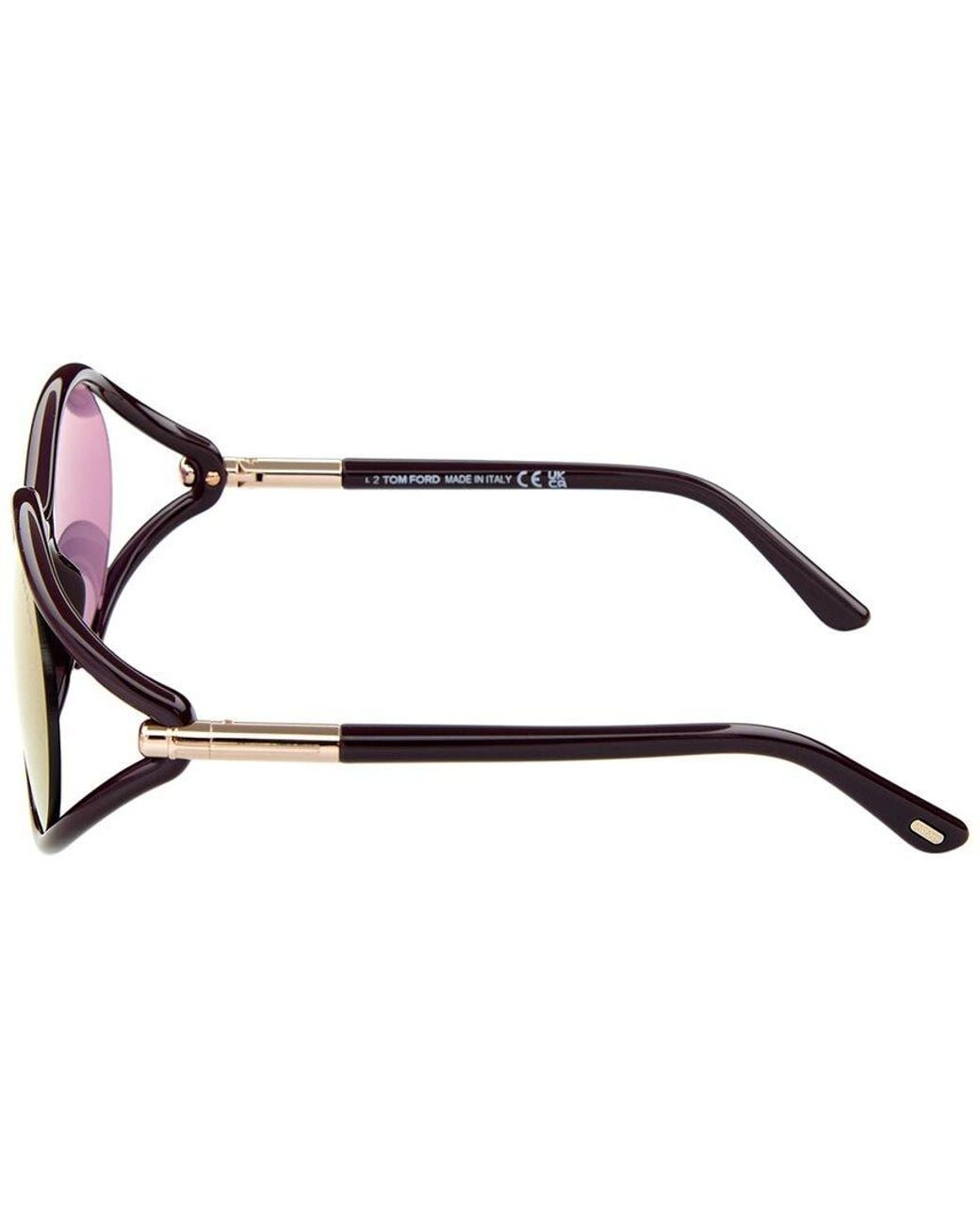 Tom Ford Brown Melody 59Mm Sunglasses
