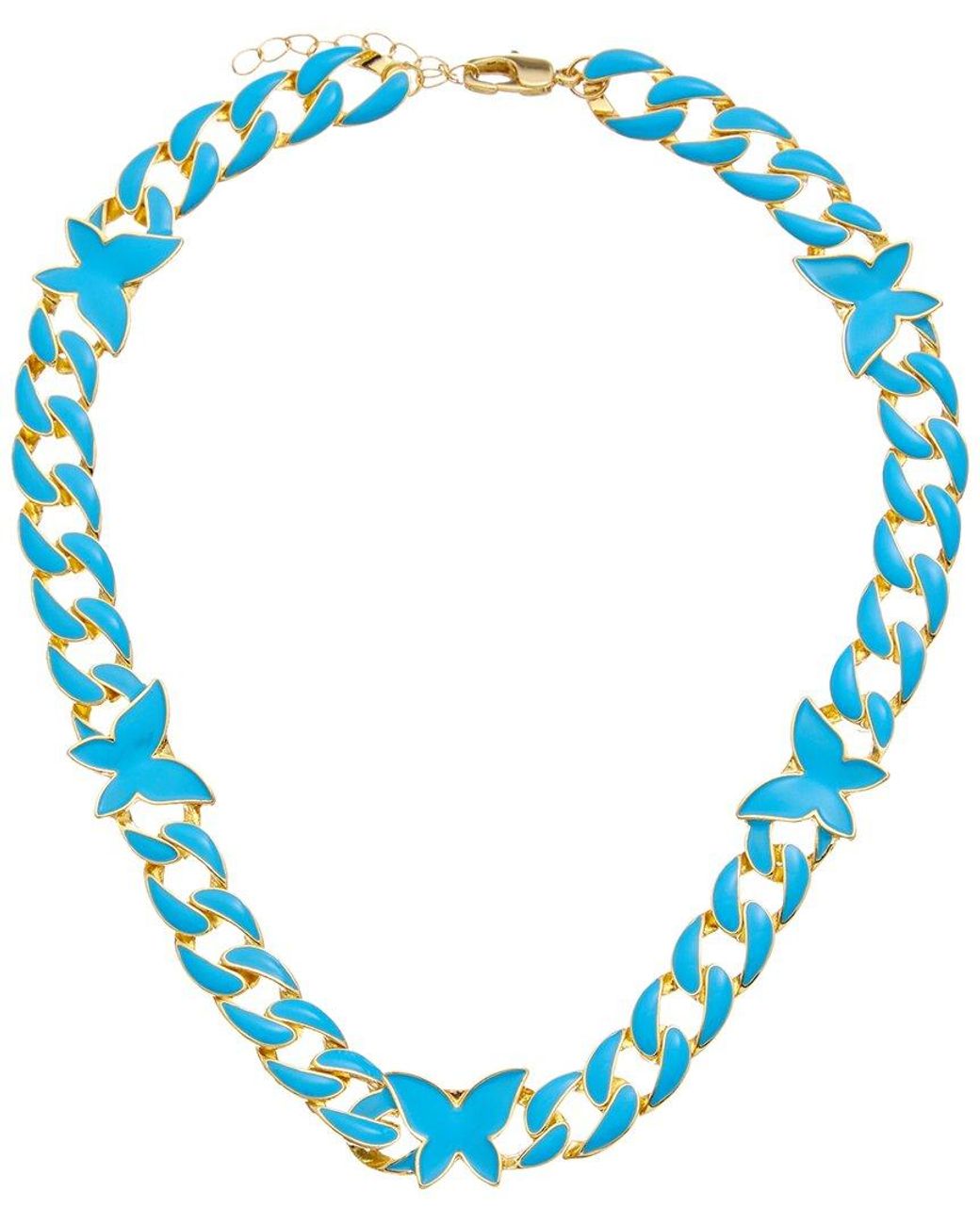 Juvell Blue 18K Plated Necklace