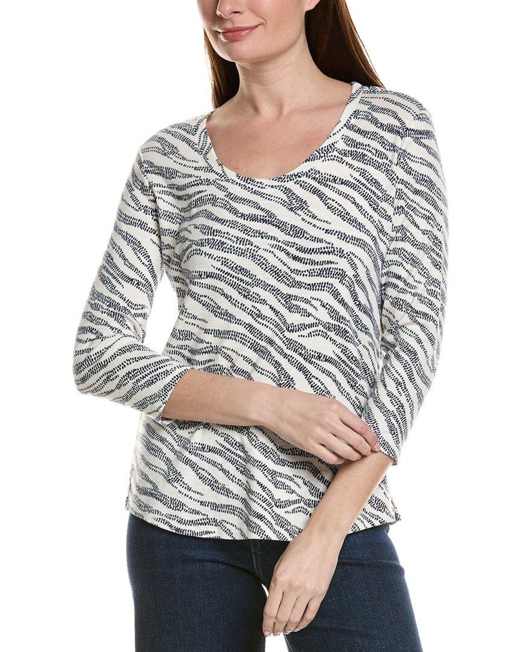 Tommy Bahama Gray Ashby Isles Zebra Bay T-Shirt