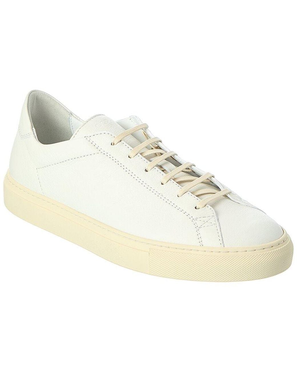Todd Snyder White Racquet Sr Leather Sneaker for men
