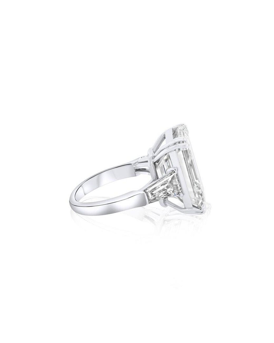 Diana M White Diana M. Fine Jewelry 18K 10.50 Ct. Tw. Lab-Grown Diamond Ring
