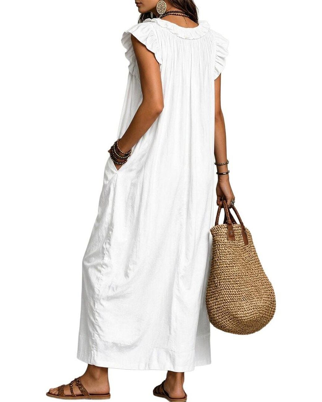 Olivia Taylor White Jumpsuit