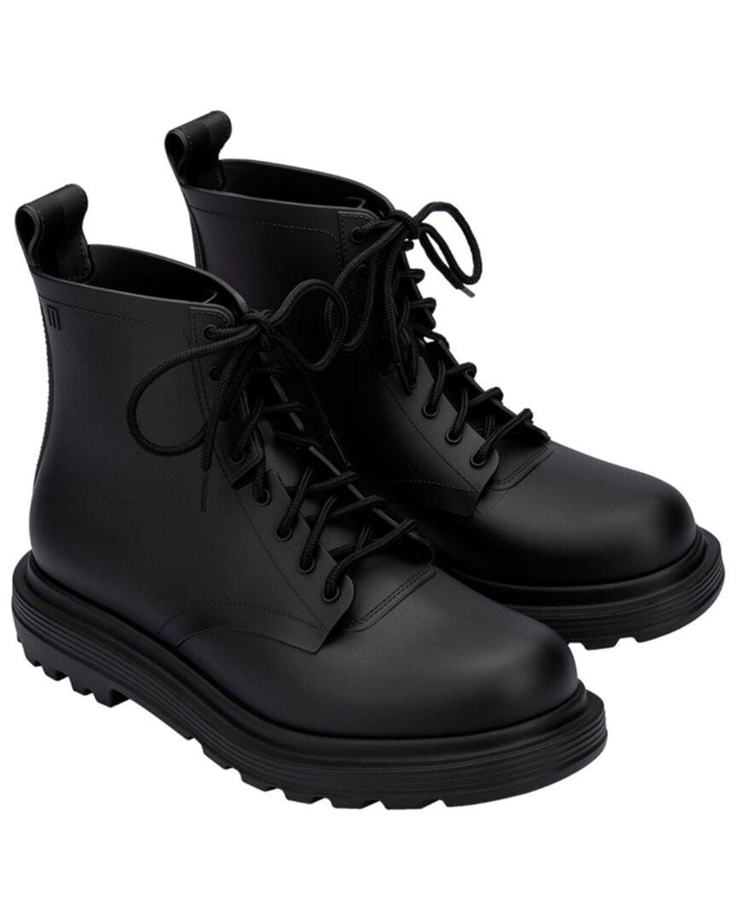 Melissa Black Coturno Boot