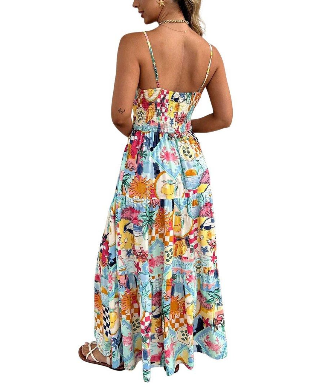Ariele Tesoro White Midi Dress
