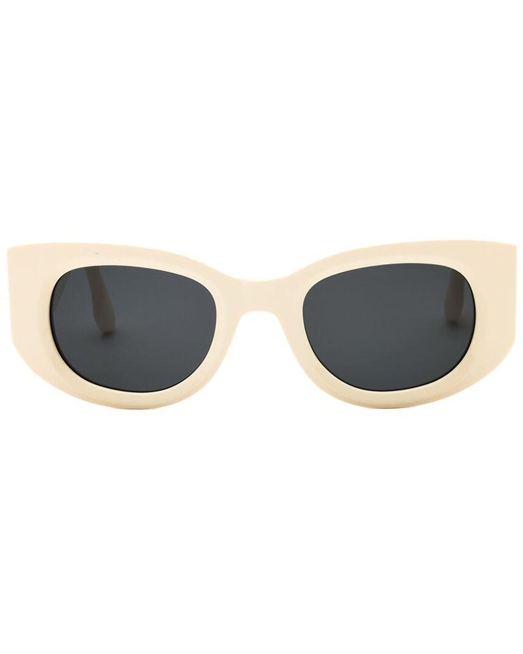 Victoria Beckham White Vb654S 50Mm Sunglasses