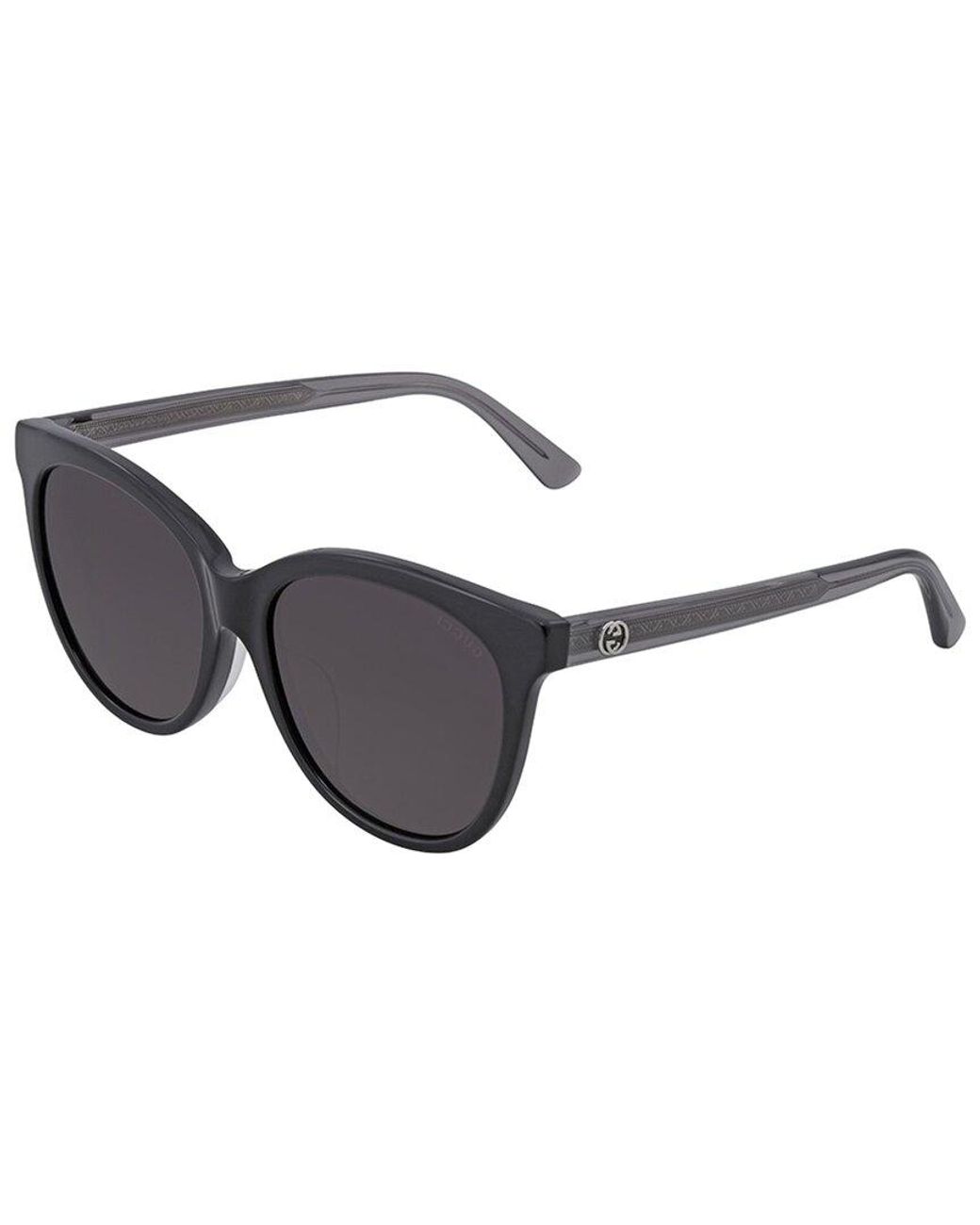 Gucci Smoke 56mm Cat Eye Sunglasses | Lyst
