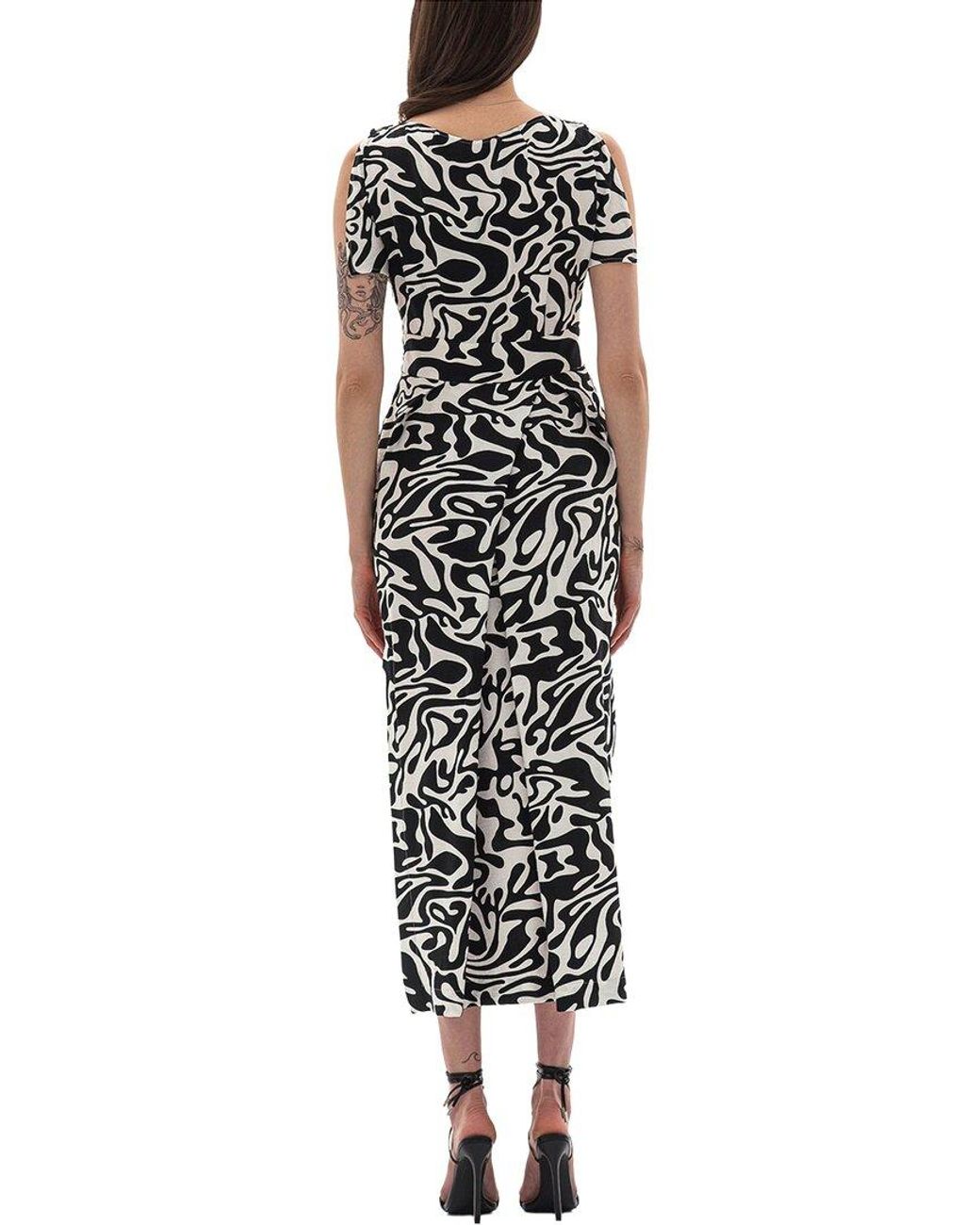 BGL White Midi Dress