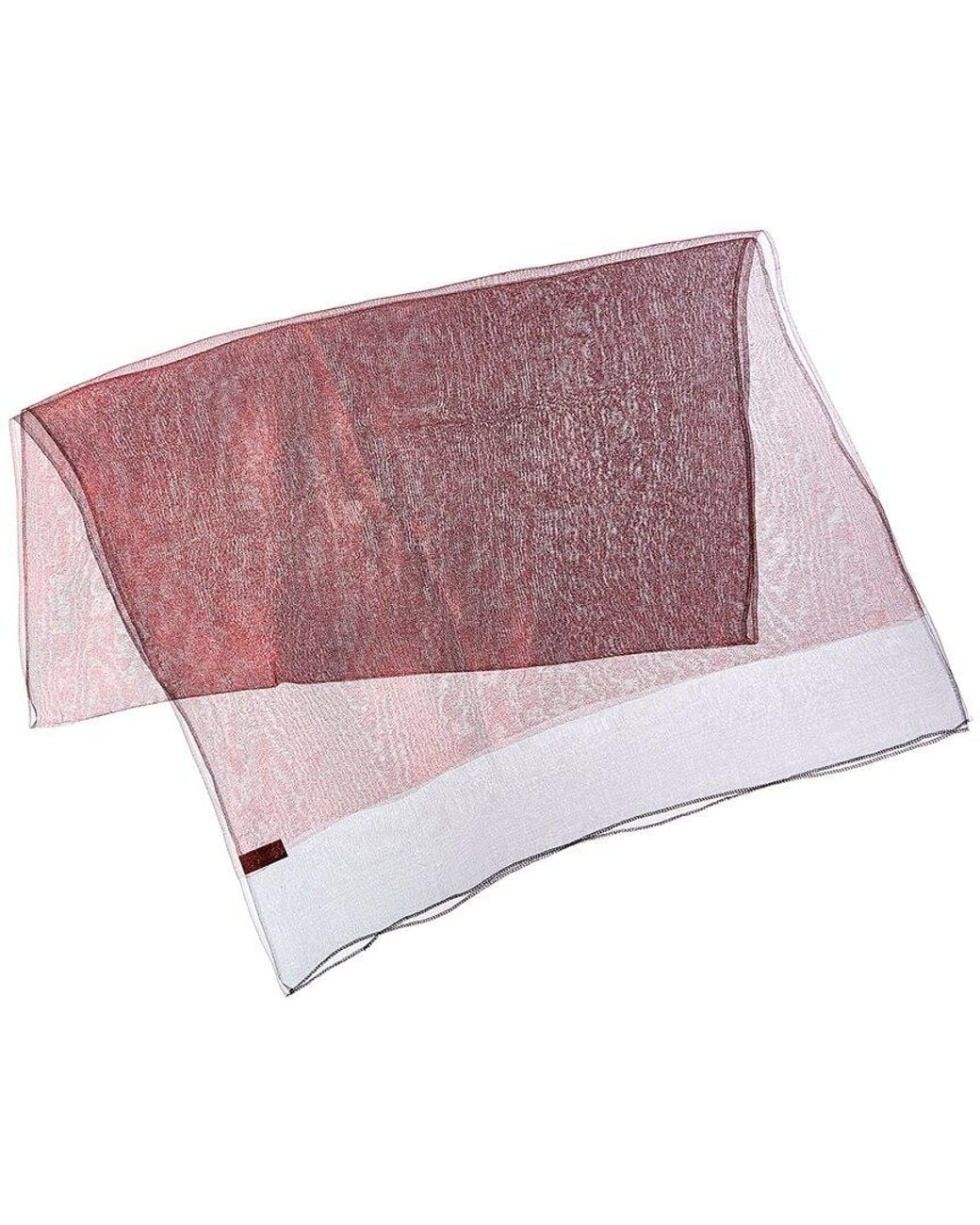 Saachi Purple Ombre Glitz Silk Scarf