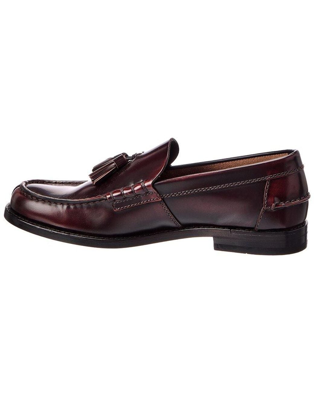 Tod's Brown Leather Loafer for men