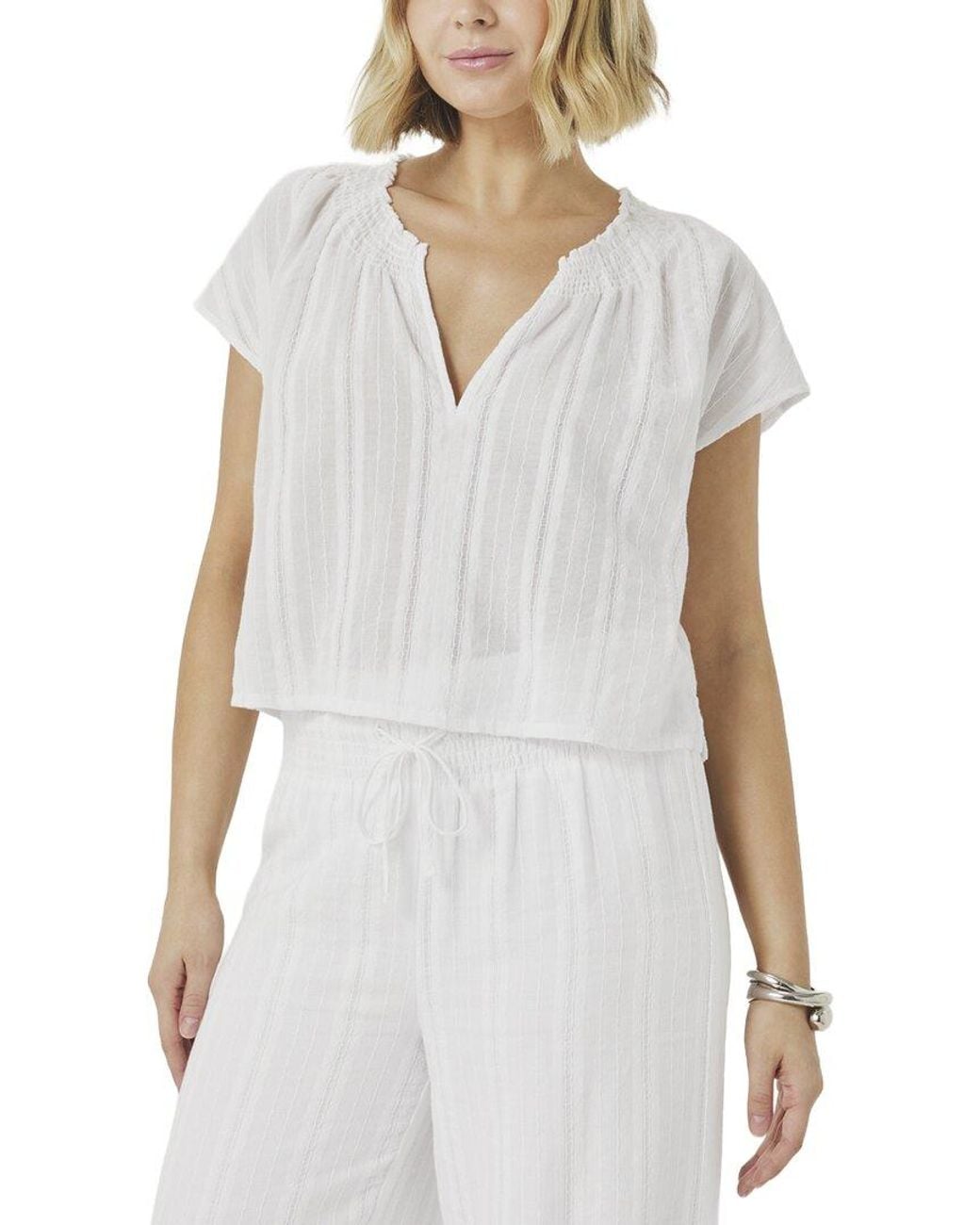 Splendid White Meadow Blouse