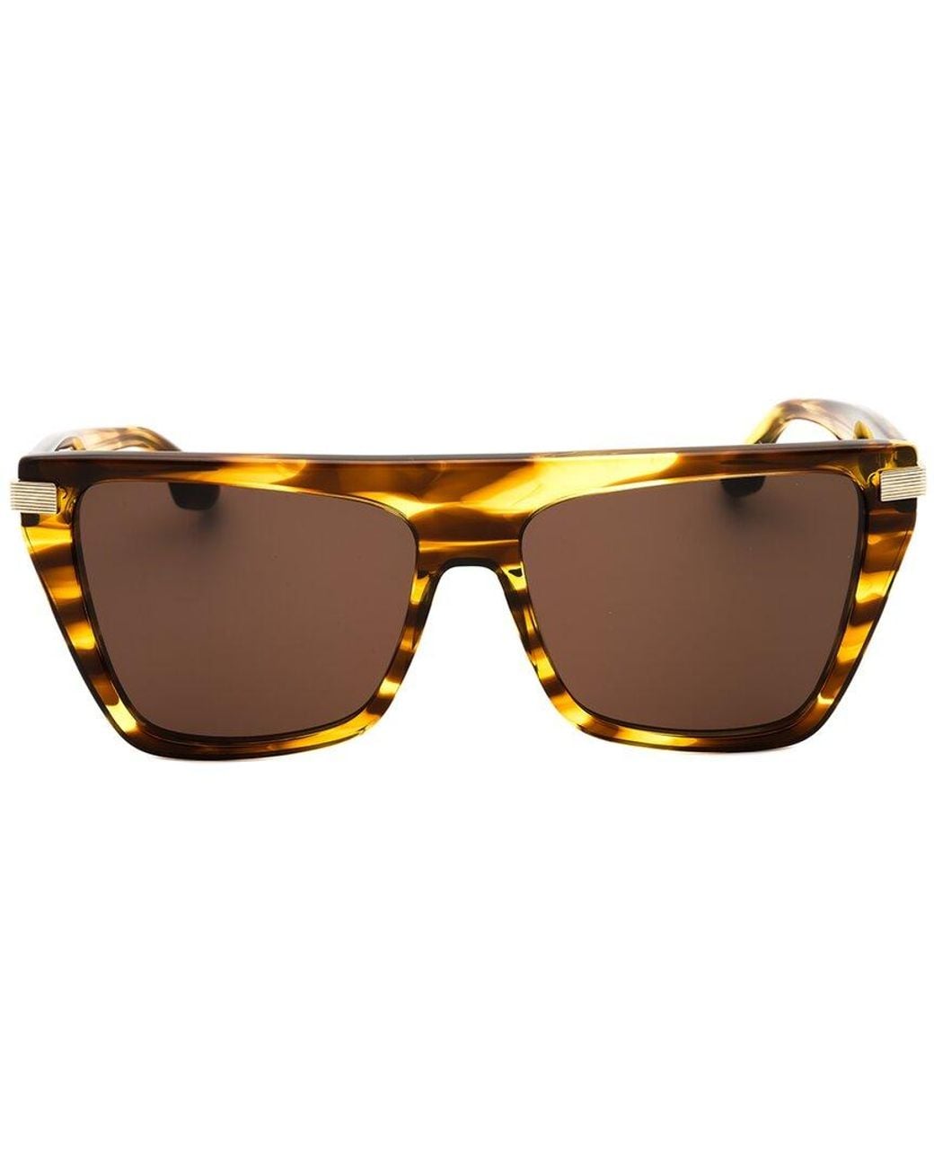 Victoria Beckham Brown Vb684S 57Mm Sunglasses