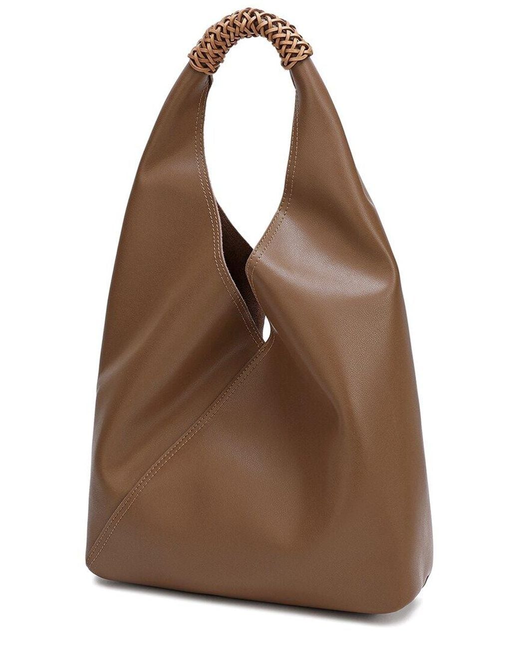 Tiffany & Fred Paris Brown Smooth Leather Tote