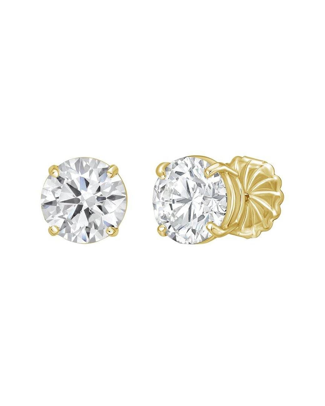 Diana M White Diana M. 14K 2.00 Ct. Tw. Lab-Grown Diamond Earrings