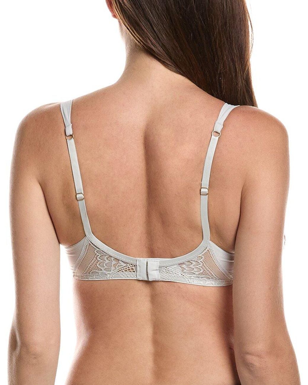 Hanro Brown Lace Underwire Bra