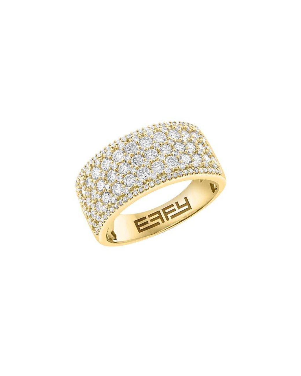 Effy Fine Jewelry White 14K 1.45 Ct. Tw. Lab-Grown Diamond Ring