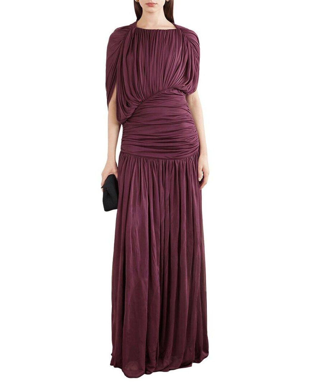 Dilireba Purple Maxi Dress