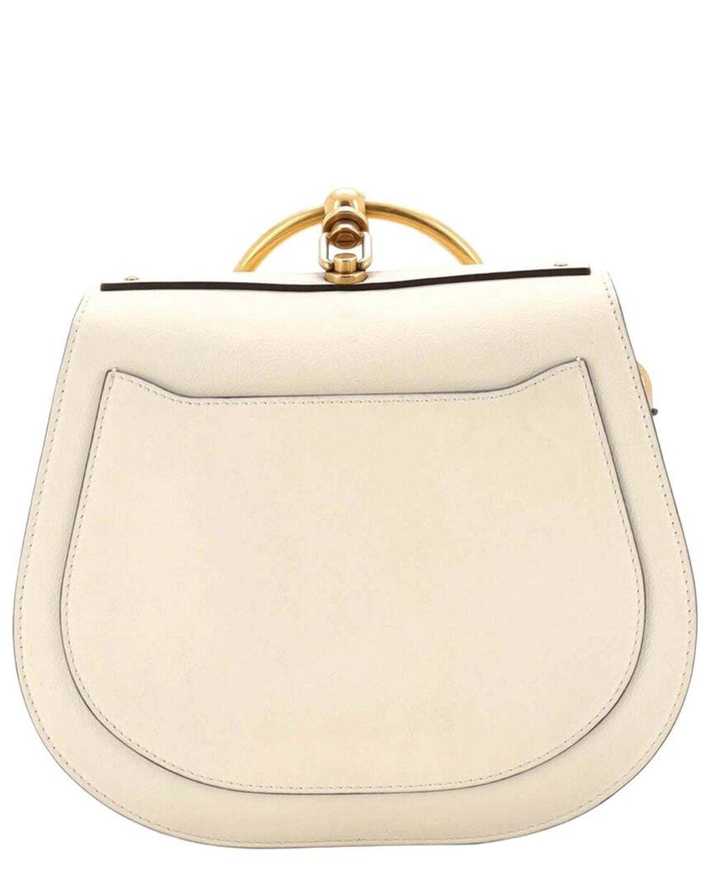 Chloé Natural Nile Crossbody Bag Medium (authentic Pre-loved)