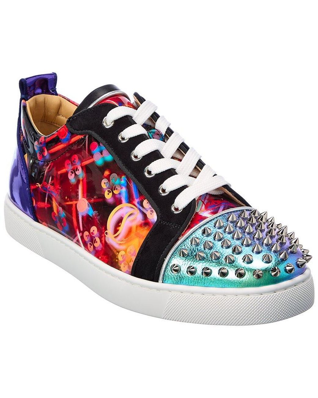 christian louboutin colorful sneakers