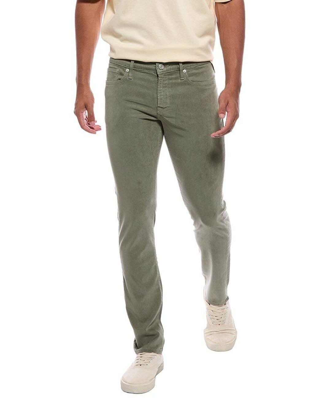 FRAME Green L'Homme Washed Militaryslim Jean for men