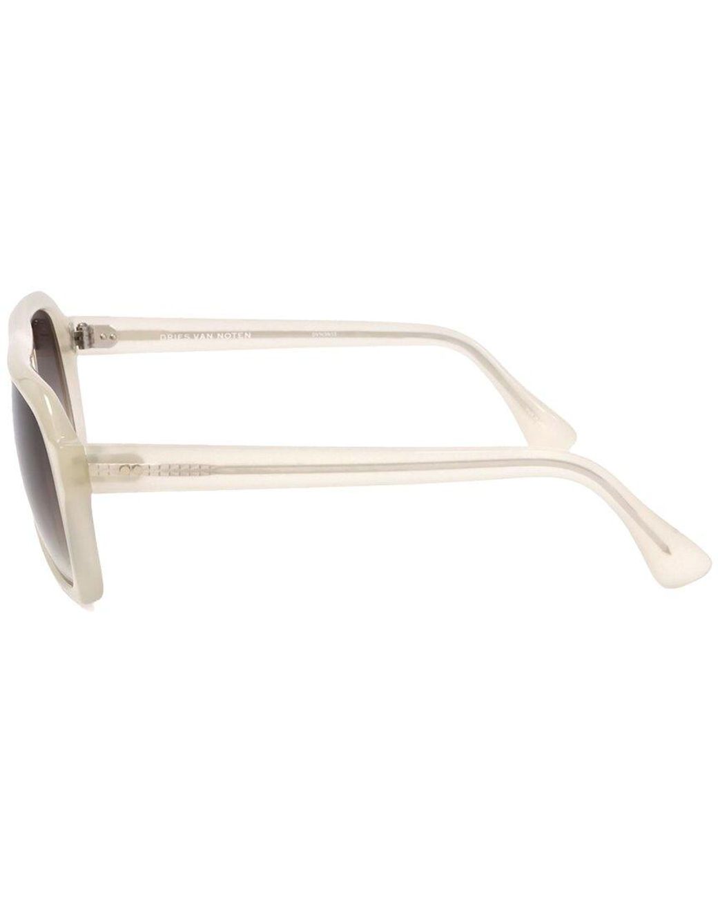 Linda Farrow White Dvn39l 55mm Sunglasses
